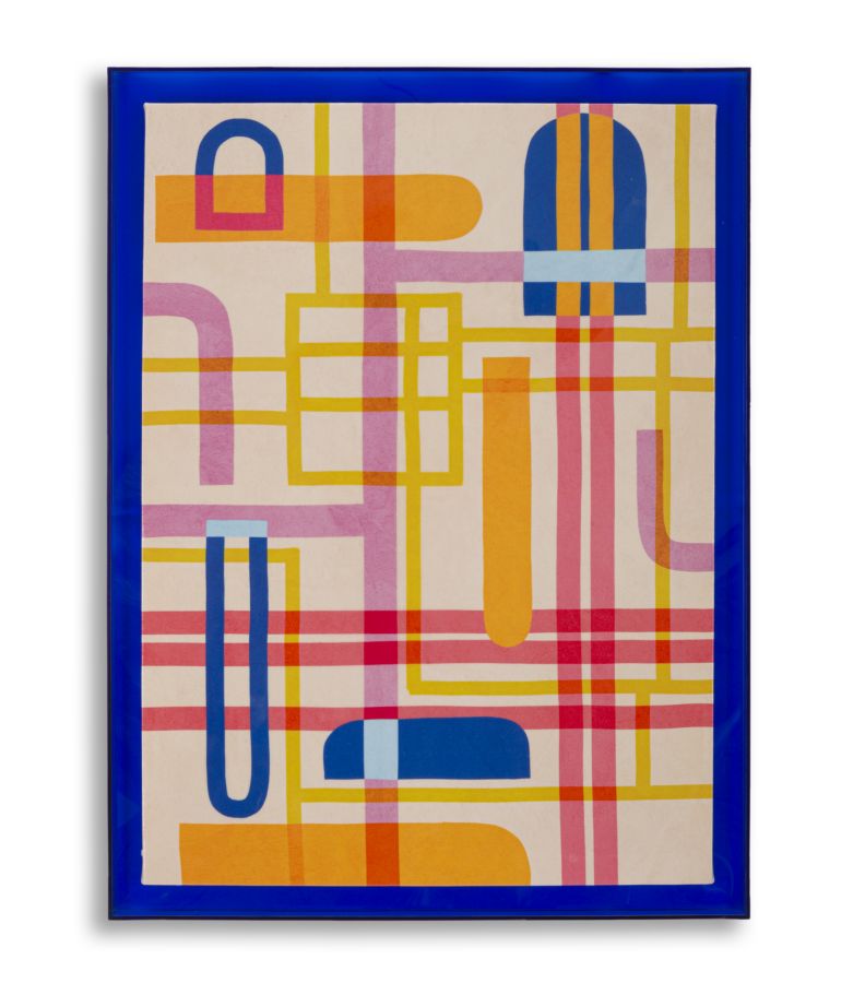 Schilderij Modis With Frame Lacquered Canvas Print -b- 60×3,3×80 cm