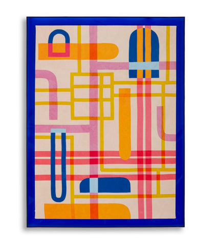 Schilderij Modis With Frame Lacquered Canvas Print -b- 60×3,3×80 cm