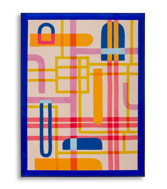 Schilderij Modis With Frame Lacquered Canvas Print -b- 60×3,3×80 cm