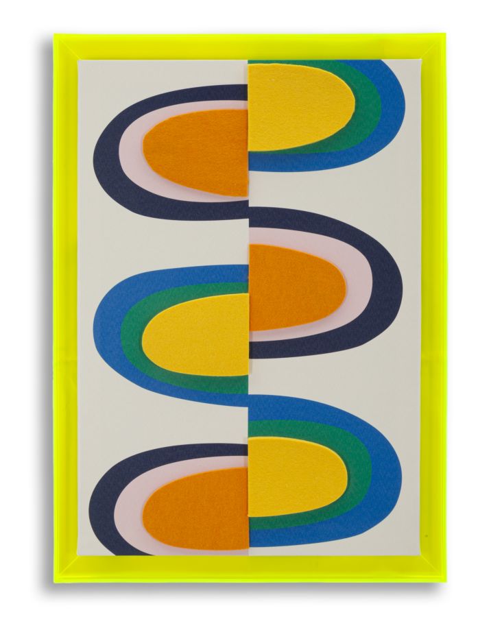 Schilderij Pop Art Canvas Print With Frame -h- 50×3,3×70 cm