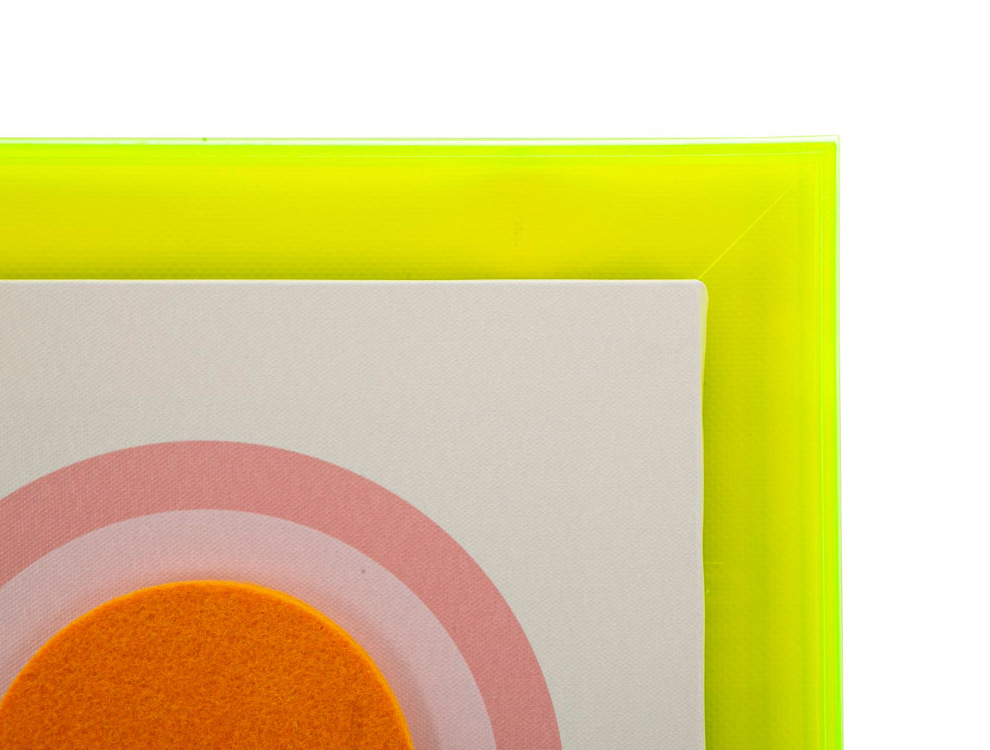 Schilderij Pop Art Canvas Print With Frame -w- 50×3,3×70 cm