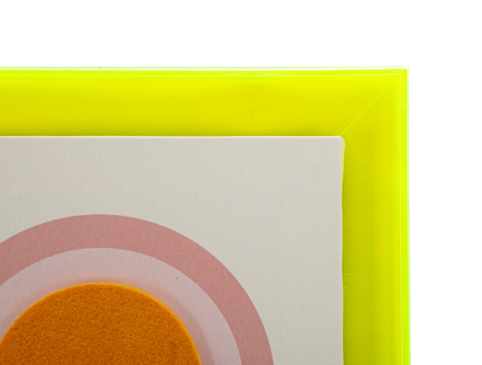 Schilderij Pop Art Canvas Print With Frame -w- 50×3,3×70 cm