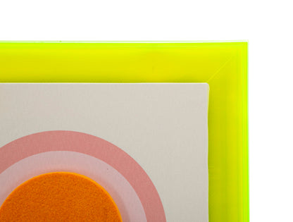 Schilderij Pop Art Canvas Print With Frame -w- 50×3,3×70 cm