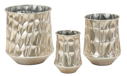 Vaas P/silver Vases Set 3 Pcs Ø 35×38,5 cm
