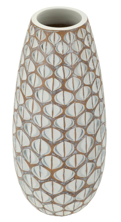 Vaas Resin Vase Tibet Cm Ø 20×45,5 cm
