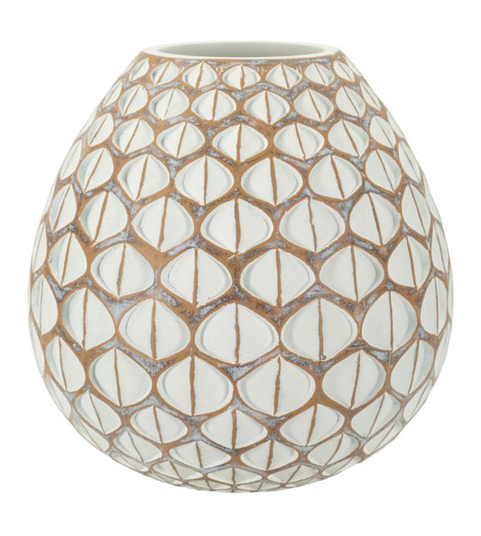 Vaas Resin Vase Tibet Ø 27×27 cm