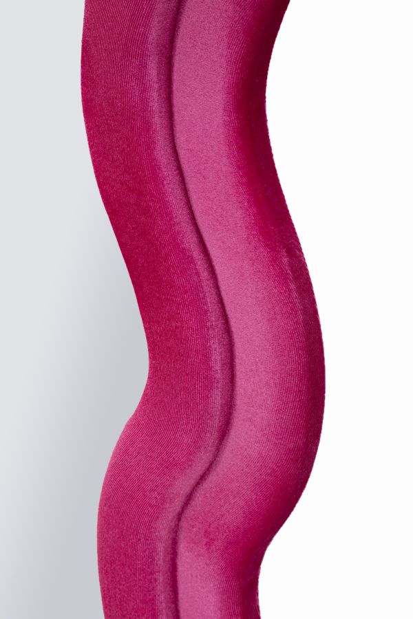 Spiegel Miki Wall Mirror Velvet Fuchsia 60×4×160 cm