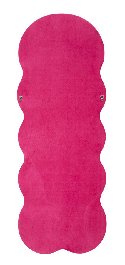Spiegel Miki Wall Mirror Velvet Fuchsia 60×4×160 cm