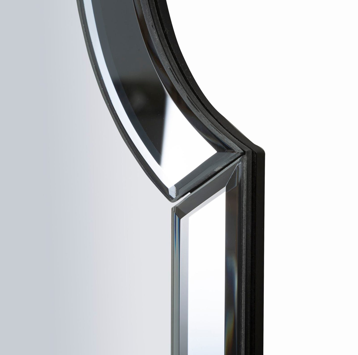 Spiegel Ankara Wall Mirror Grey 85×1×100 cm