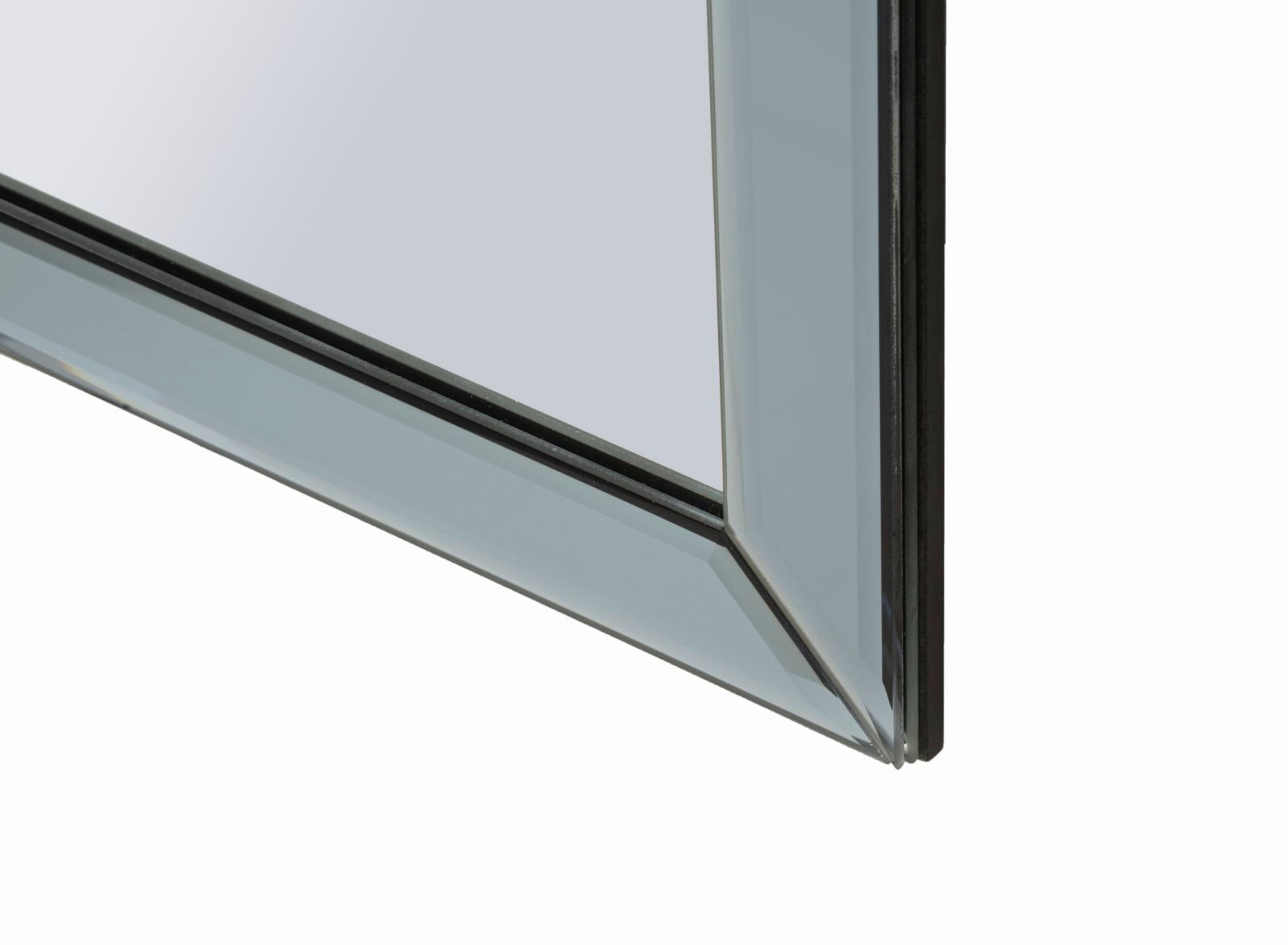 Spiegel Ankara Wall Mirror Grey 85×1×100 cm