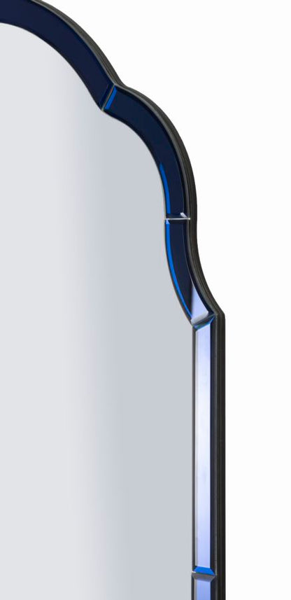 Spiegel Tangier Blue Wall Mirror 62×1×100 cm