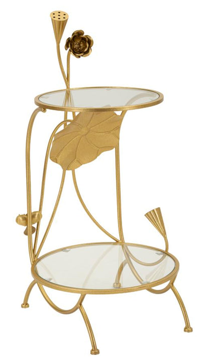 Tafel 2 Shelves Flowers Ø 40×78 cm