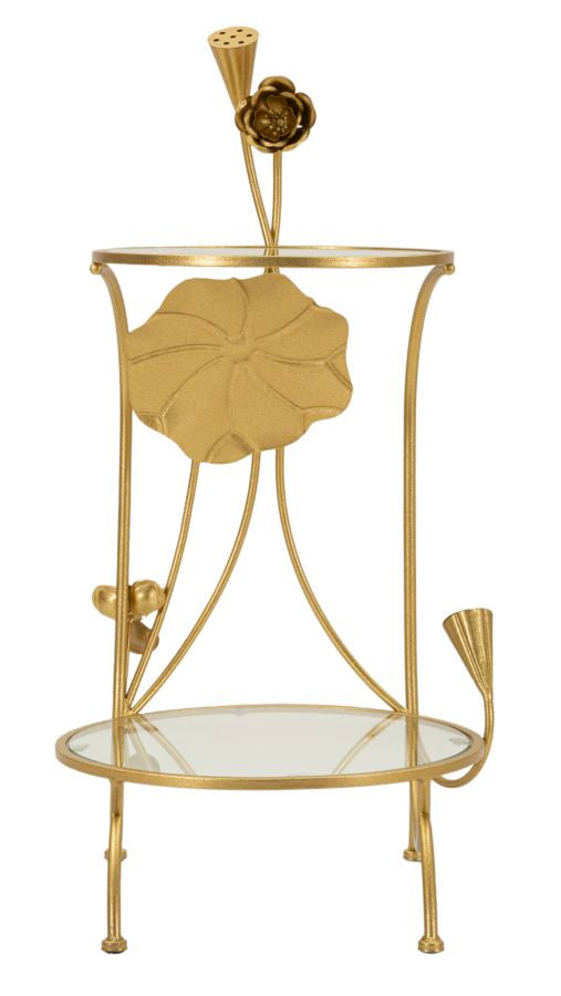 Tafel 2 Shelves Flowers Ø 40×78 cm