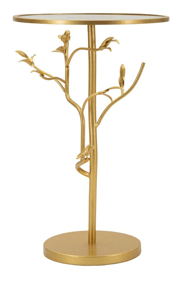 Tafel Birds Glass Ø 38×60 cm