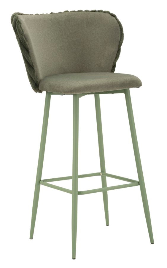 Barkruk Alaska -b- Green Set 2 Pcs 55×58×106 cm