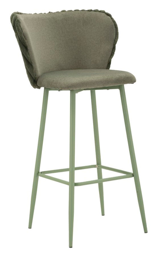 Barkruk Alaska -b- Green Set 2 Pcs 55×58×106 cm