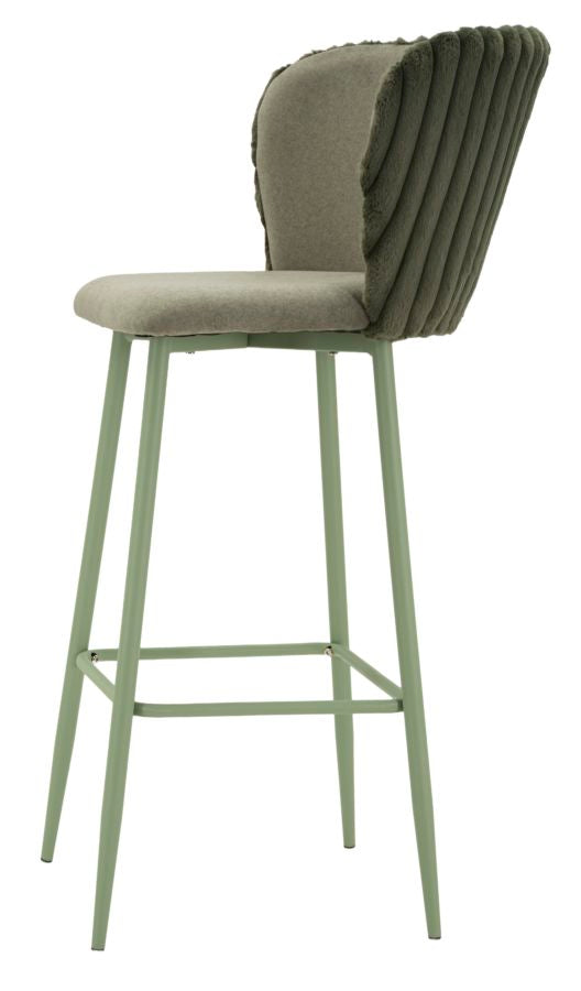 Barkruk Alaska -b- Green Set 2 Pcs 55×58×106 cm