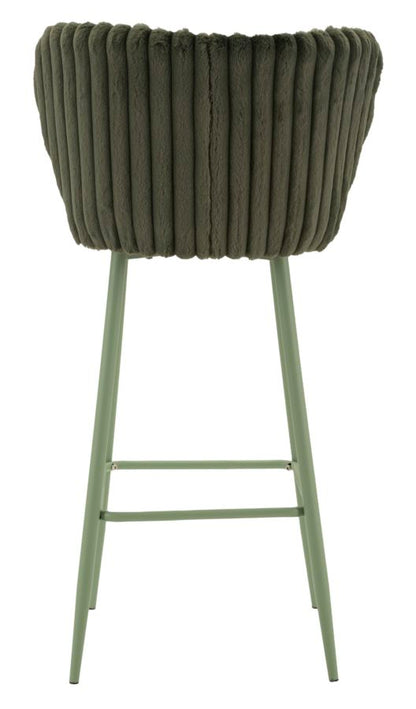 Barkruk Alaska -b- Green Set 2 Pcs 55×58×106 cm