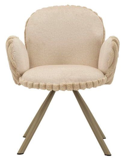 Stoel Stockholm -b-cream Set 2 Pcs 64×68×83 cm