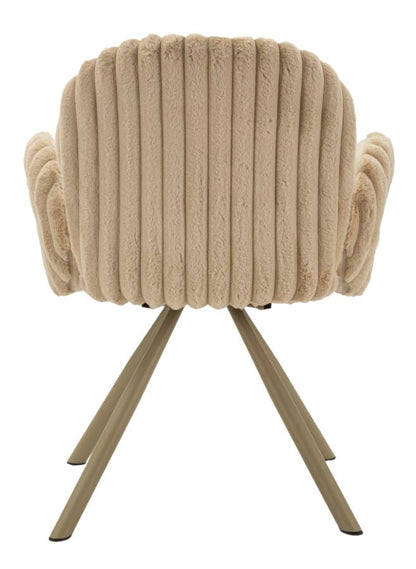 Stoel Stockholm -b-cream Set 2 Pcs 64×68×83 cm