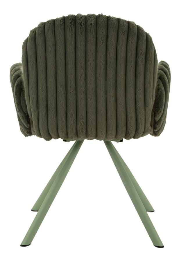 Stoel Stockholm -b- Green Set 2 Pcs 64×68×83 cm
