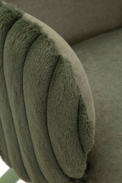Stoel Stockholm -b- Green Set 2 Pcs 64×68×83 cm