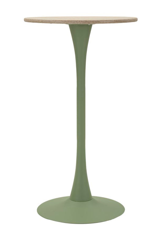 Tafel Bar Alaska Green Ø 60×106 cm