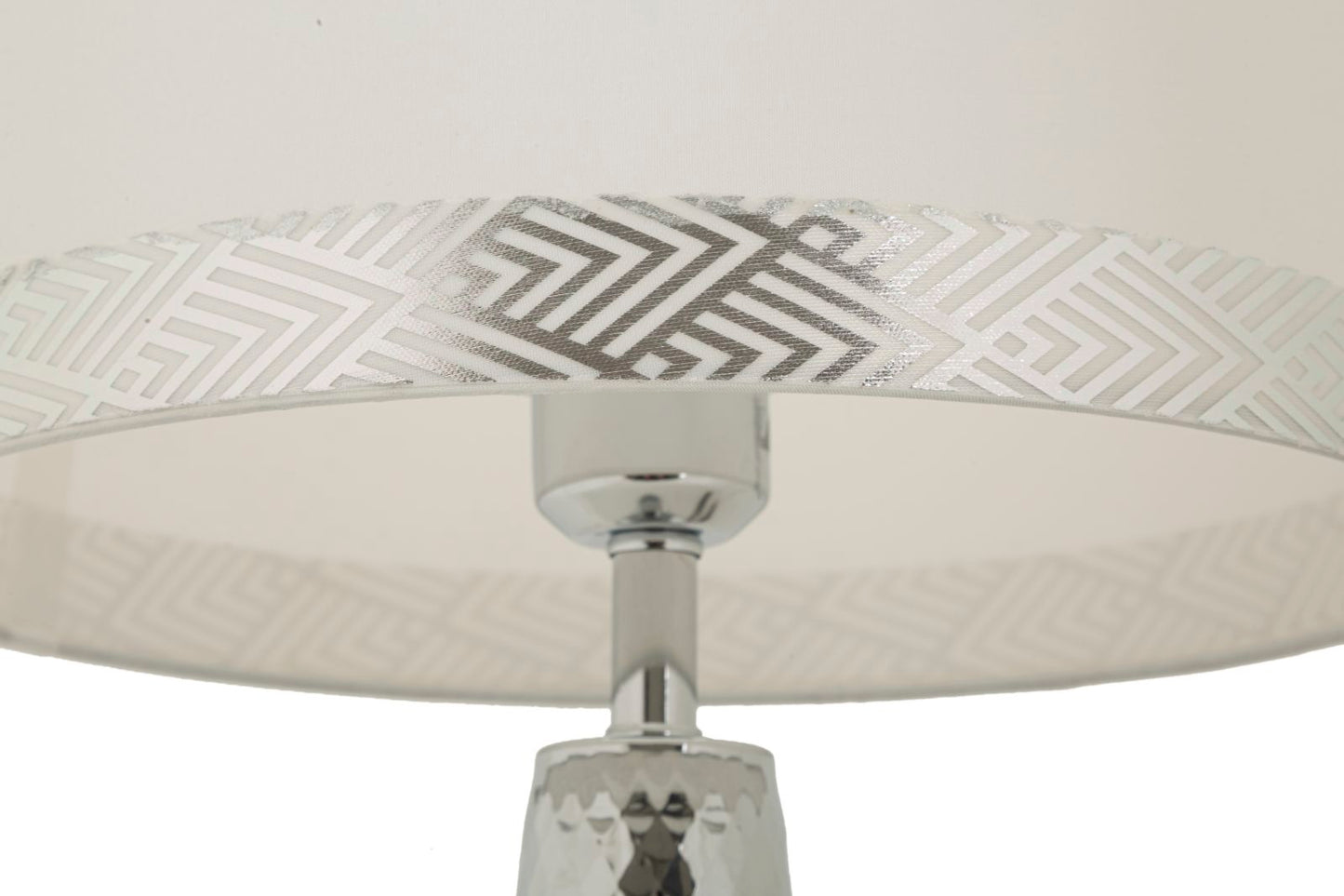Tafellamp Tower Table Lamp Silver 30×54 cm