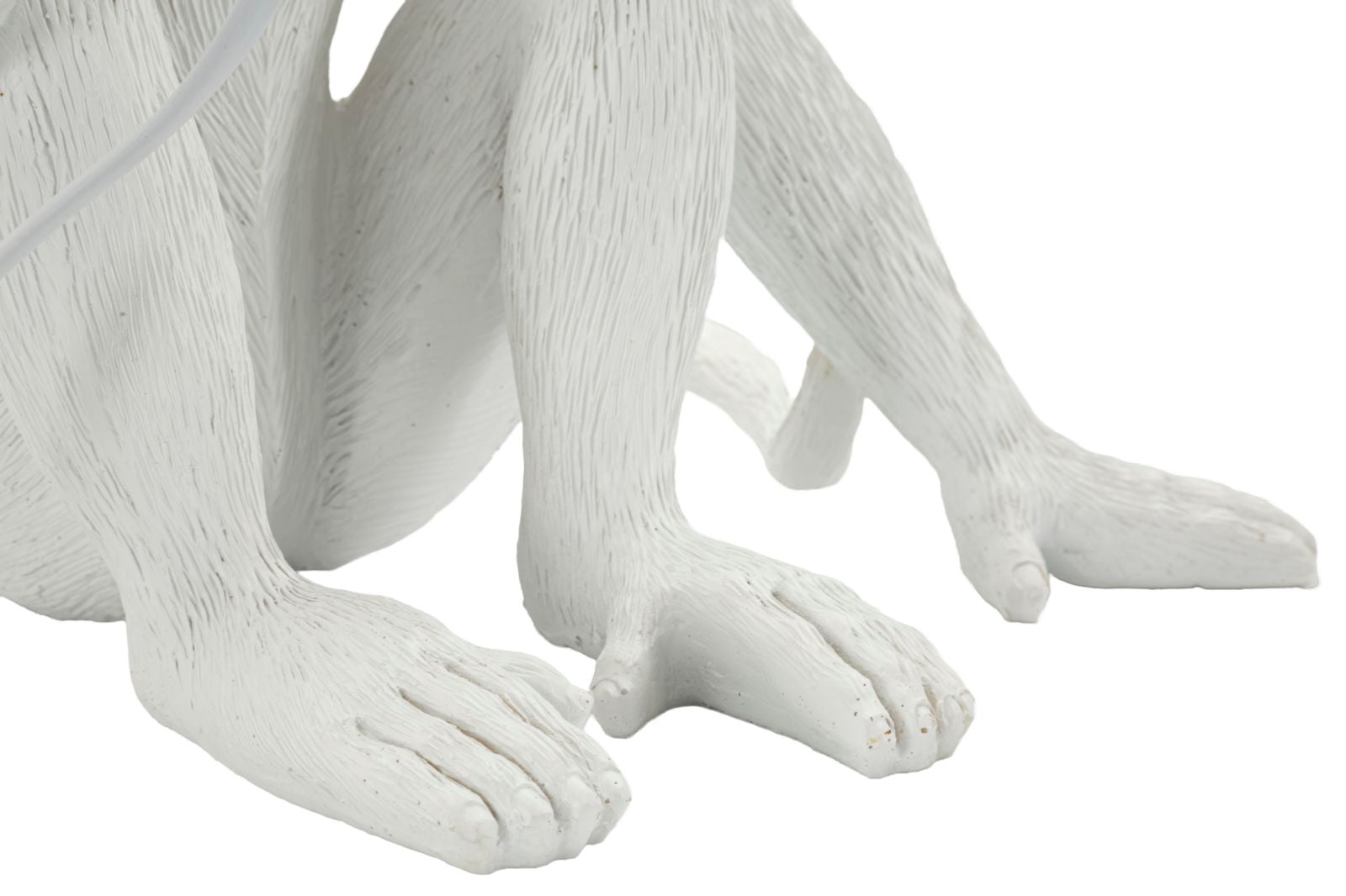 Tafellamp Monkey Sitting White 33×33×32 cm