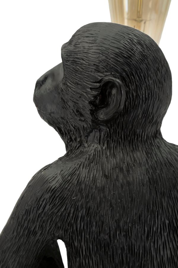 Tafellamp Monkey Sitting Black 33×33×32 cm