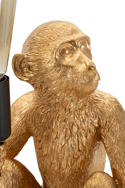 Tafellamp Monkey Sitting Gold 33×33×32 cm