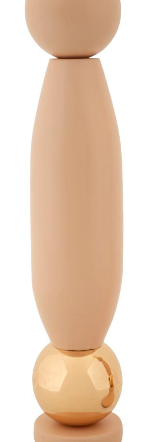 Kandelaar Strek Pink Set 2 Pcs Ø 9,5×25 cm