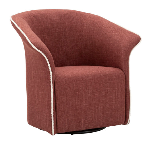 Fauteuil Siena Swivel Armchair Bordeaux 83,5×66×80 cm