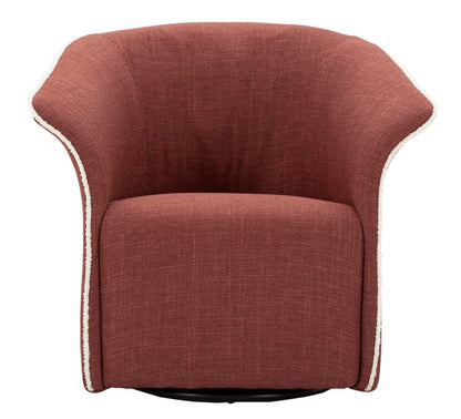 Fauteuil Siena Swivel Armchair Bordeaux 83,5×66×80 cm