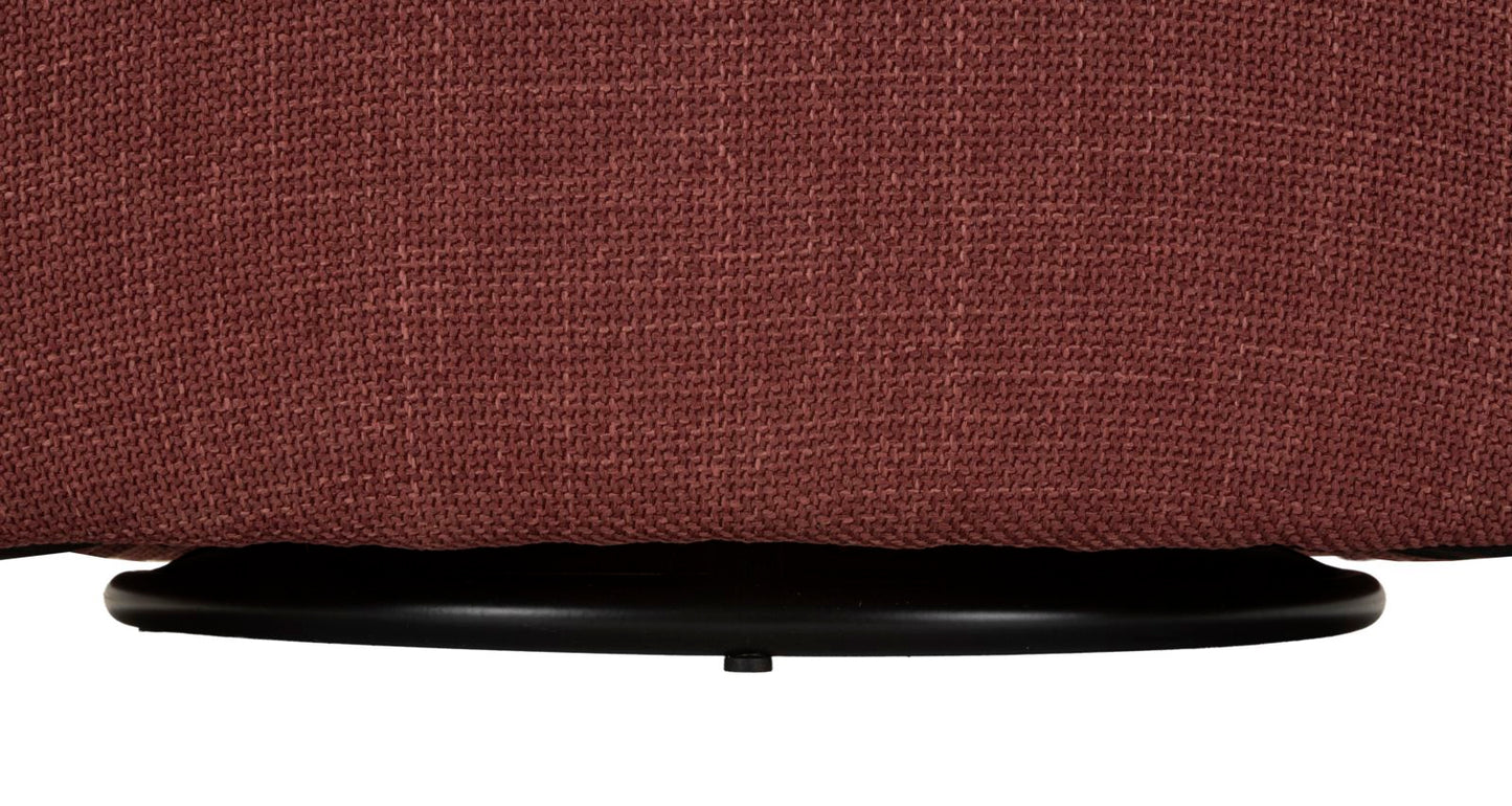 Fauteuil Siena Swivel Armchair Bordeaux 83,5×66×80 cm