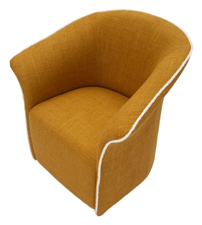 Fauteuil Senape Siena Swivel Armchair 83,5×66×80 cm