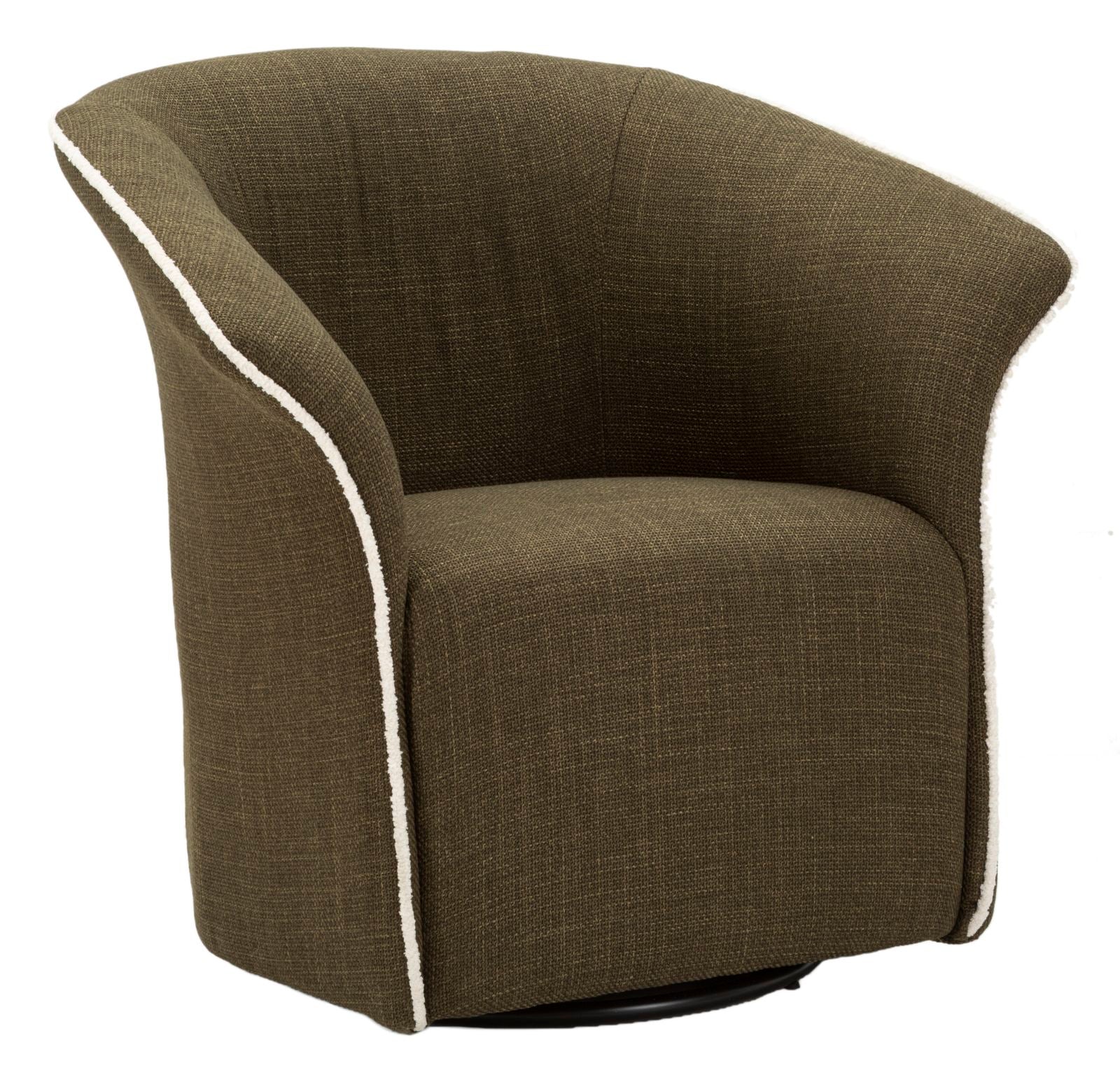 Fauteuil Siena Green Swivel Armchair 83,5×66×80 cm
