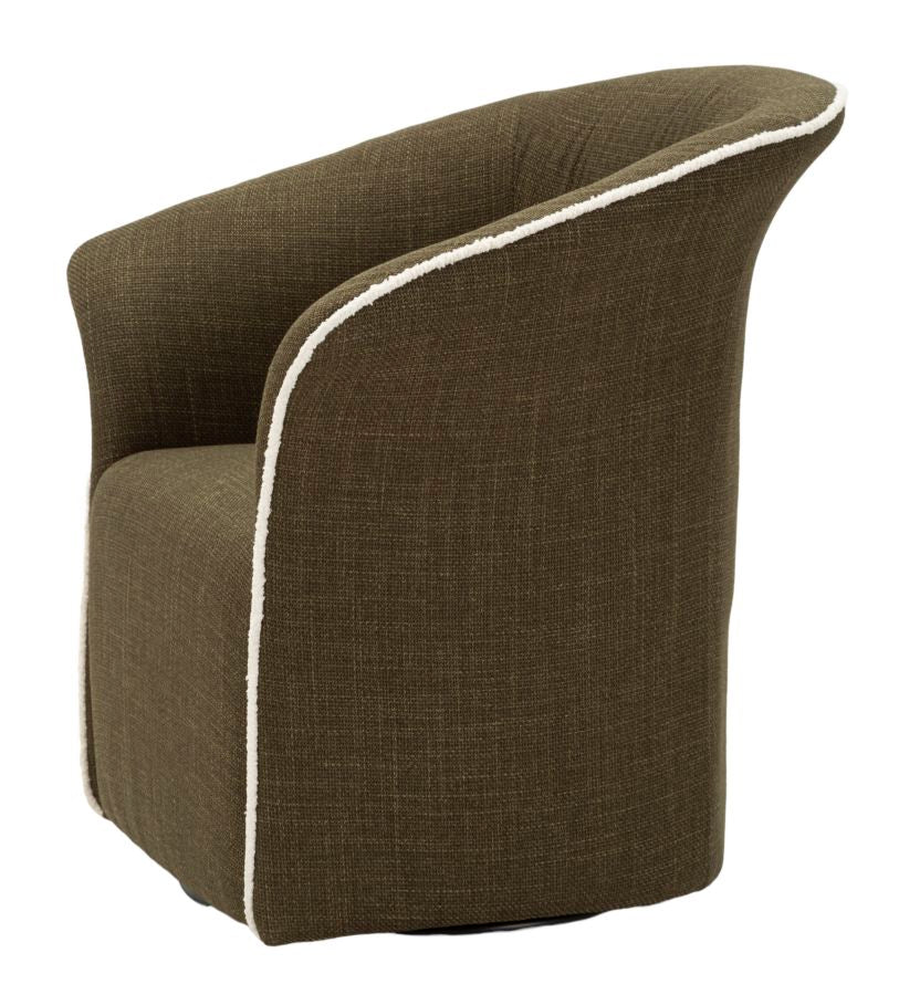 Fauteuil Siena Green Swivel Armchair 83,5×66×80 cm
