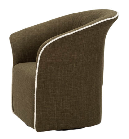 Fauteuil Siena Green Swivel Armchair 83,5×66×80 cm