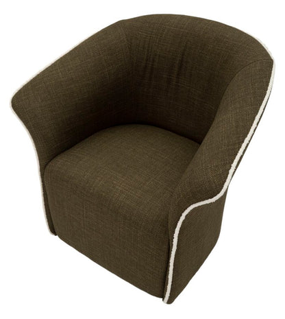 Fauteuil Siena Green Swivel Armchair 83,5×66×80 cm