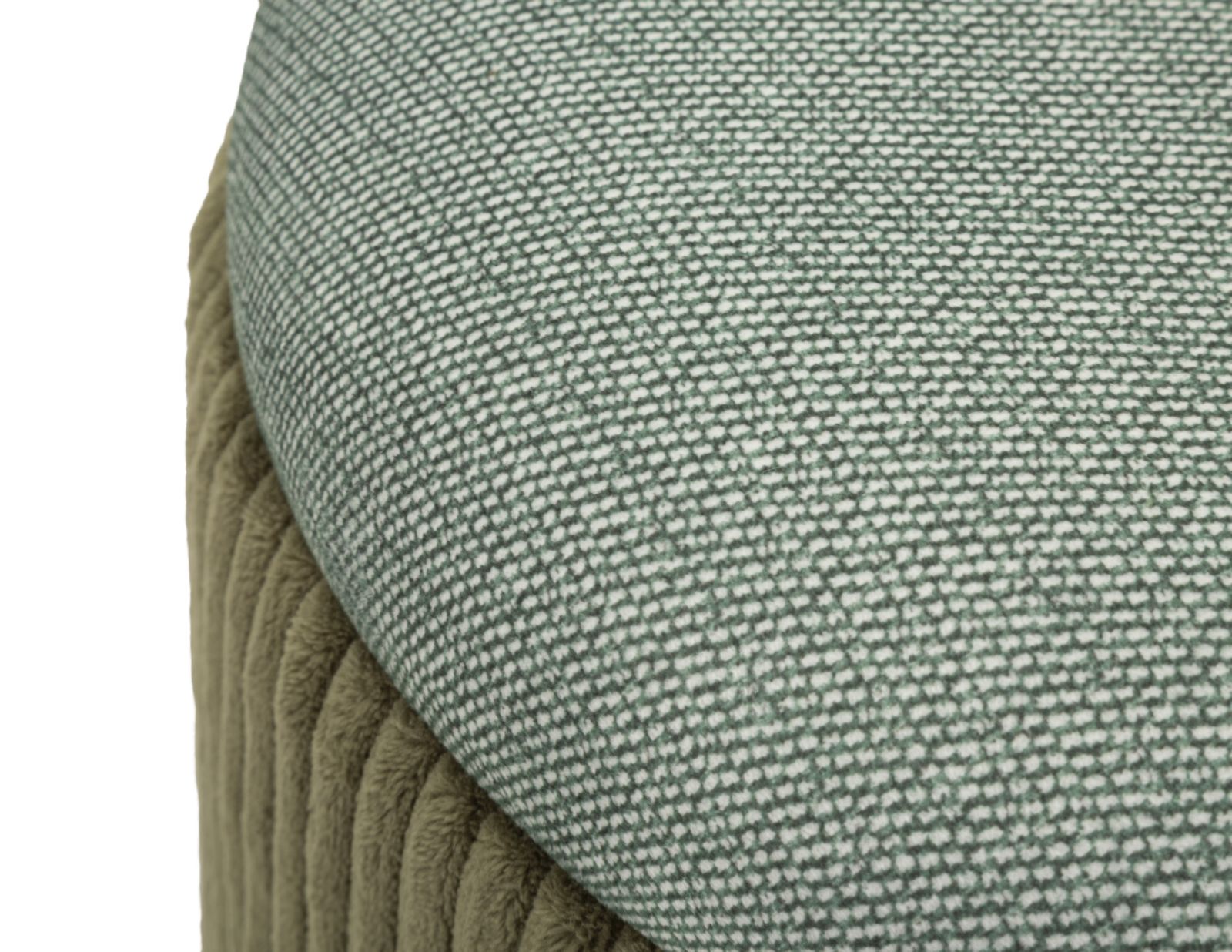 Opbergkruk Puff With Storage Bolzano Green Set 2 Pcs Ø 38×38 cm