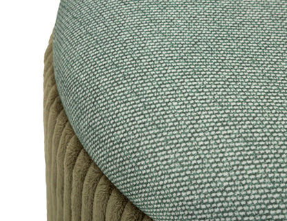 Opbergkruk Puff With Storage Bolzano Green Set 2 Pcs Ø 38×38 cm