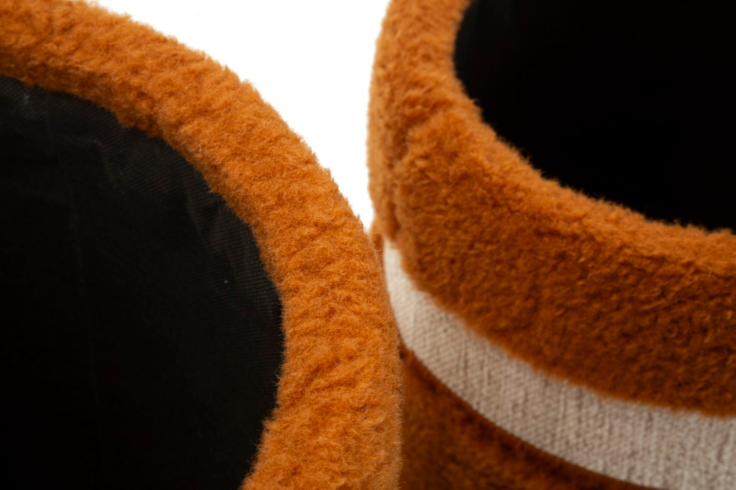 Opbergkruk Puff With Storage Saint-moritz Brown Set 2 Pcs Ø 40×47 cm