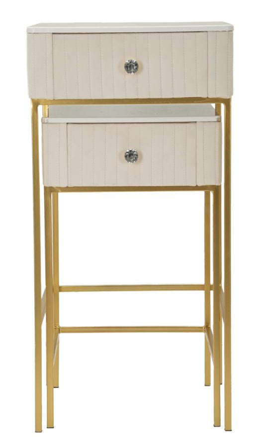 Tafel High Tables Wedding Square Set 2 Pcs Ø 45×90 cm