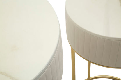 Tafel High Tables Wedding Round Set 2 Pcs Ø 50×90 cm