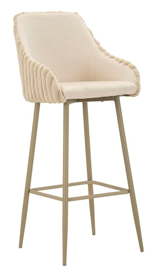 Barkruk Alaska -a- Cream Set 2 Pcs 52×46×111 cm