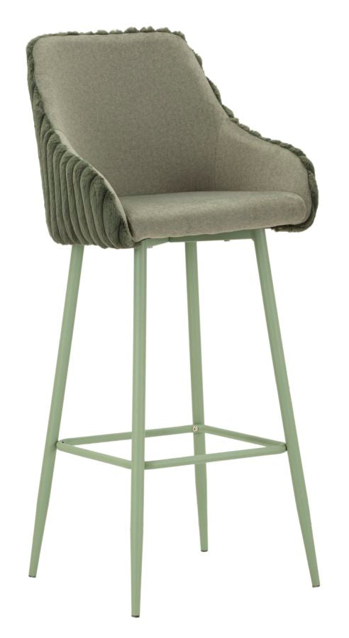 Barkruk Alaska -a- Green Set 2 Pcs 52×46×111 cm