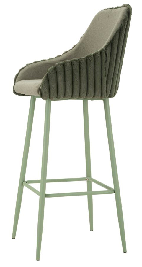 Barkruk Alaska -a- Green Set 2 Pcs 52×46×111 cm