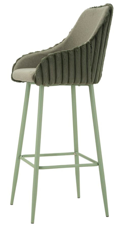Barkruk Alaska -a- Green Set 2 Pcs 52×46×111 cm