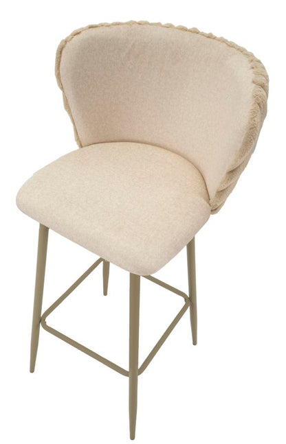 Barkruk Alaska -b- Cream Set 2 Pcs 55×58×106 cm